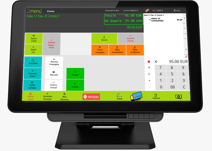 Software for restaurant